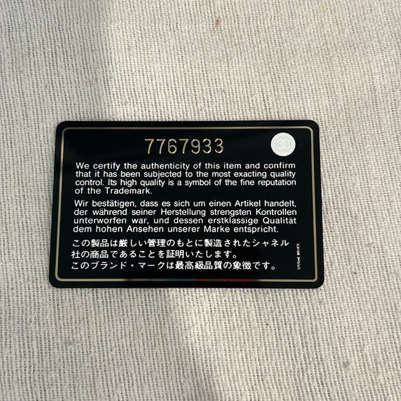 CHANEL Black Leather Long Wallet - Picture 4 of 12